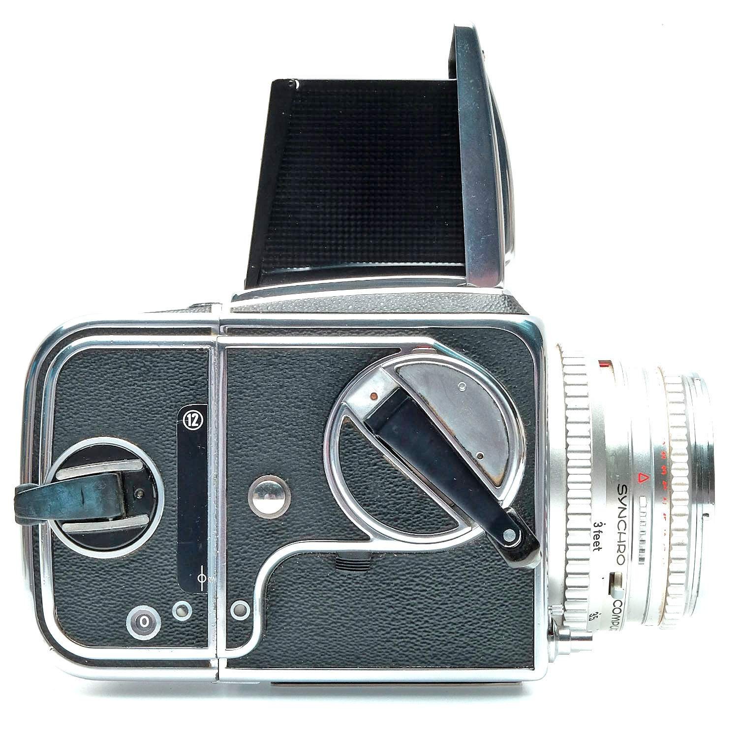 Hasselblad 500 Classic (500C/M+80mm Zeiss Planar Lens+A12 Film